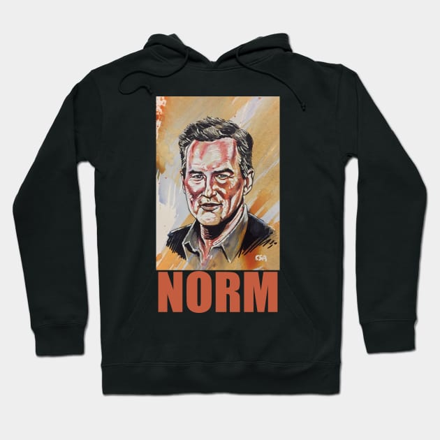 NORM MACDONALD Hoodie by MasterpieceArt